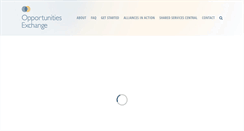 Desktop Screenshot of opportunities-exchange.org